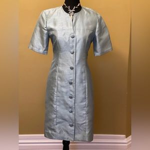 1960’s silk dress large